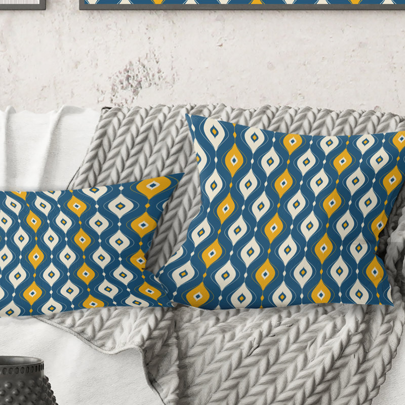 Coussin Retro, 18 po x 18 po