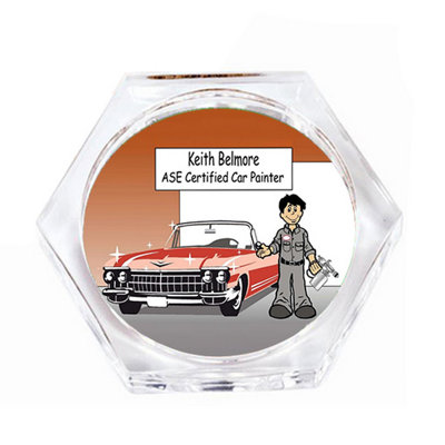 Painting Auto Body Repair Coaster