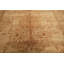 Tapis traditionnel beige en laine noué à la main 8 pi 9 po x 11 pi 8 po Agra