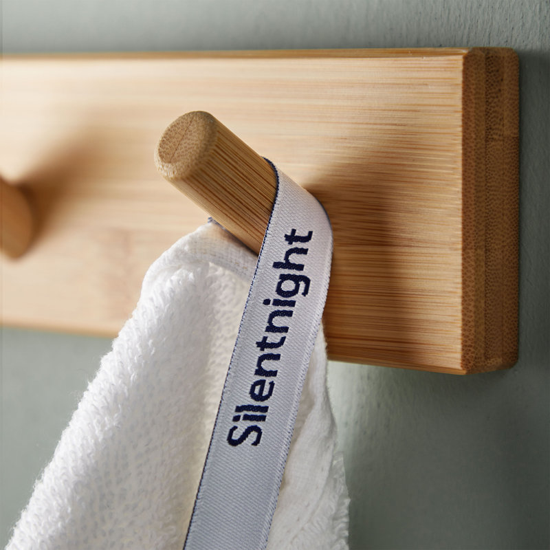 Silentnight Ribbed Cotton Bath Sheet Towel, Bath Towel - 1 Piece, Grey