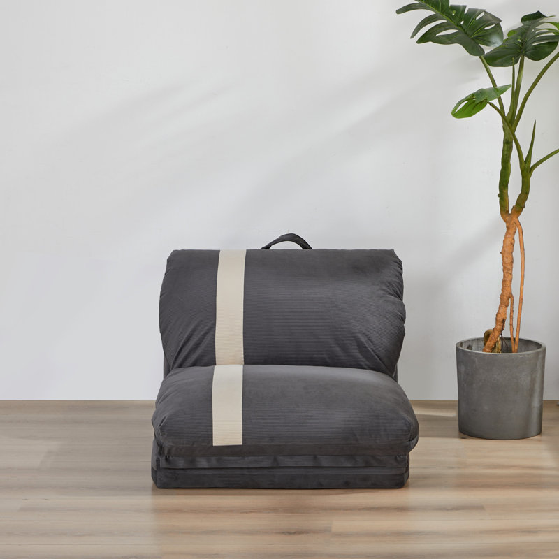 5 lits convertibles et 6 lits réglables gris foncé, 23.52" H x 28.13" W x 33.03" D, Gris foncé