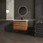 Ensemble de meuble-lavabo 30 "avec lavabo à poser en résine, 2 portes-1967648982