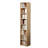 7-Shelf Freestanding Corner Bookcase-1295071365-1295071361