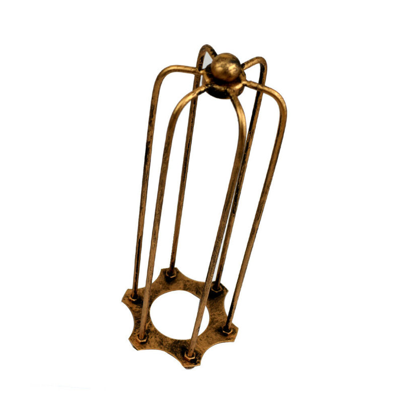 23cm H Metal Novelty Lamp Shade, Brushed Copper