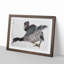 Two Ducks by Katsushika Hokusai - Picture Frame Painting Print-55614623-55614620