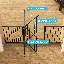 Barrière de sécurité pour bébé très large pour portes d'escalier, 29 po à 58 po de large, barrière de sécurité à fermeture automatique pour chien-100299656