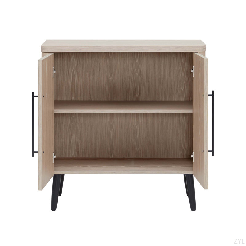 Armoire d'appoint 31 "cannelée, Chêne