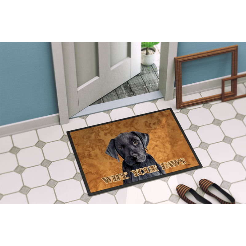 Paillasson d’intérieur antidérapant Labrador, Rectangle 2 pi x 3 pi