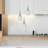 Holmstrom 3 - Light LED Crystal Cluster Pendant