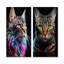 Ensemble de salon mural américain 2 pièces American Shorthair Harmony-926045355-926045352