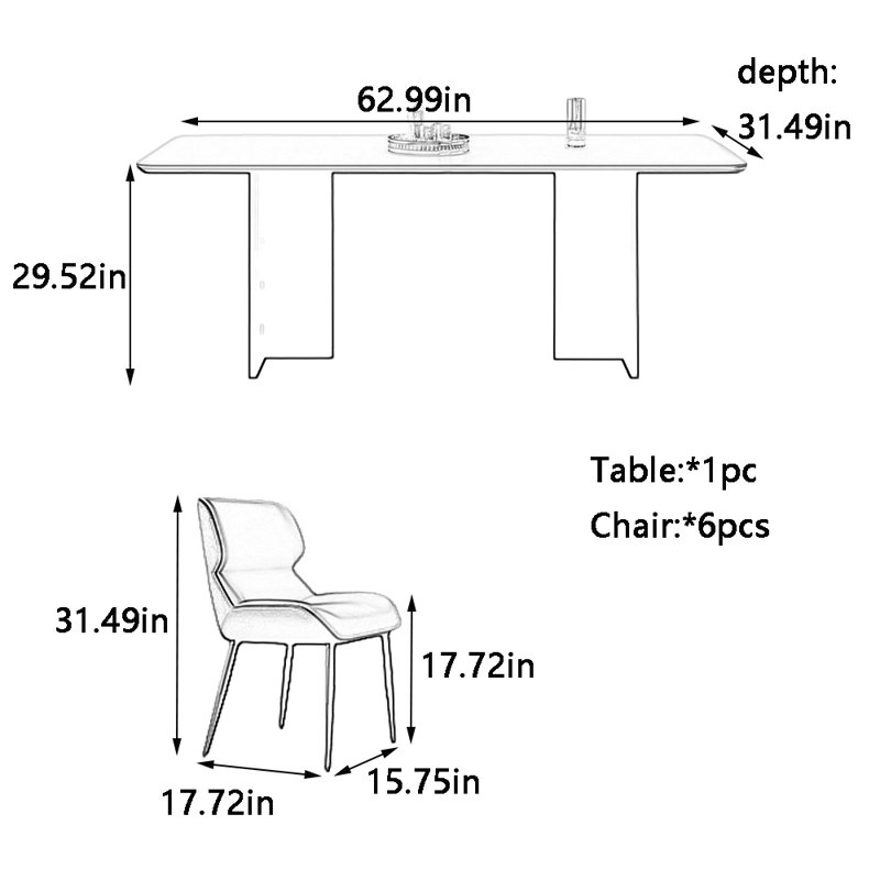 Steyning, 29.52"H x 62.99"L x 31.49"W