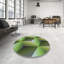 Tapis de zone verte à motifs légers-391650998