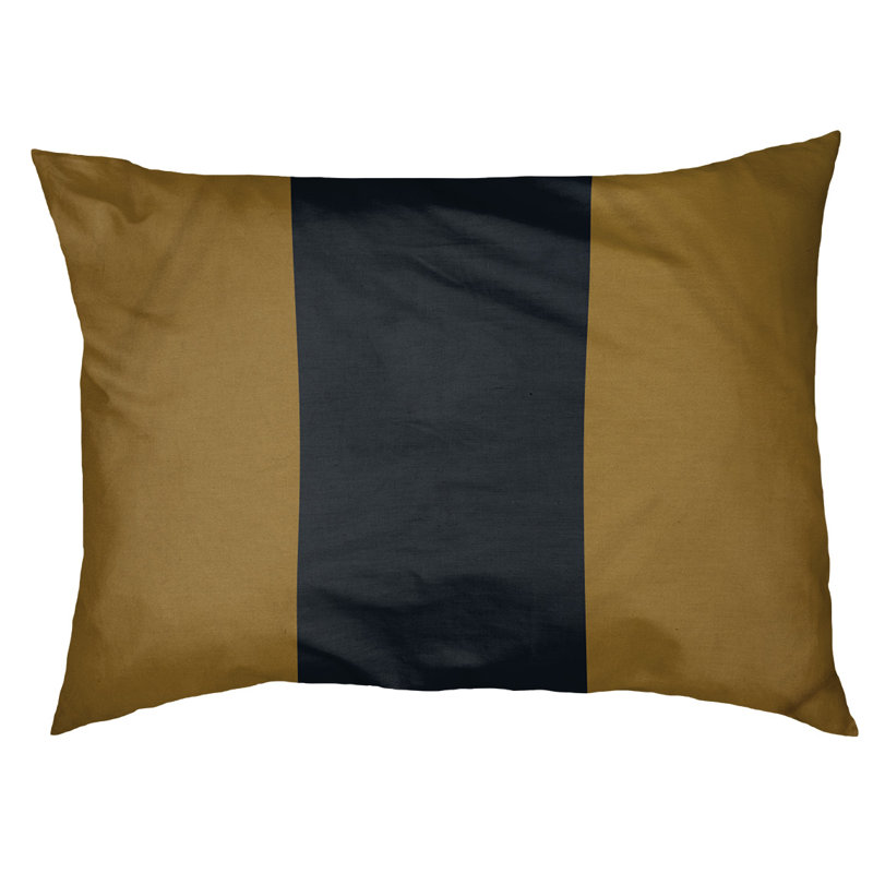 Polyester Pet Bed, Extra Large (50" W x 40" D x 7" H), Gold/Black