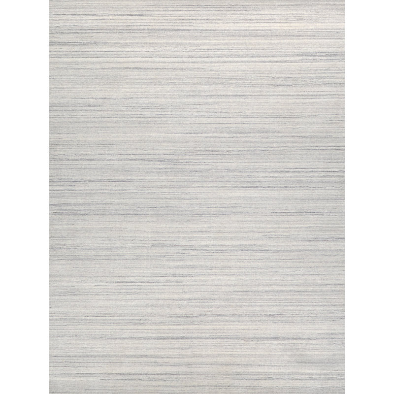 Serenity handloomed PET Beige/Brown Area Rug, Rectangle 2' x 3', Ivory/Gray