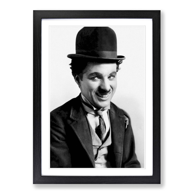 Single Picture Frame Print, Black