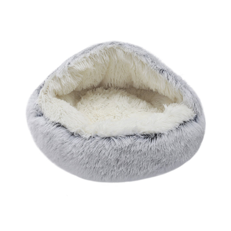 Cheserfo Velvet Nest Pet Bed, 50cm W x 50cm D