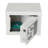 Digital Security Safe Box for Valuables - Compact Steel Lock Box with Electronic Keypad 