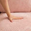 Fauteuil rose confortable, 5 réglages réglables, pour un usage domestique, rose, dossier à coussin-2102100013