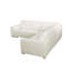 Canapé modulaire en cuir 5 pièces Julianita