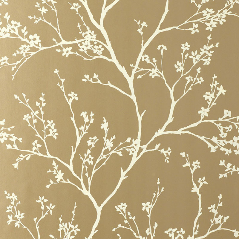 Twiggy Wallpaper, Champagne