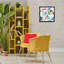 "Whimsical Shapes Abstraction Floater", art mural par June Erica Vess-1194033622-1194033618