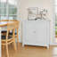 Armoire de rangement autoportante Mid-Century