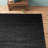 Diez Machine Made Power Loom Polypropylene Area Rug in Black-283027404