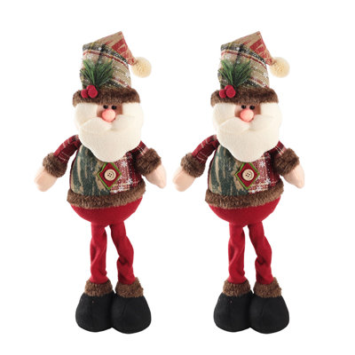 Christmas People Stuffed Holiday Accent