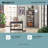 X-Frame Furniture 63.43" H x 30" W Etagere Bookcase-39675089