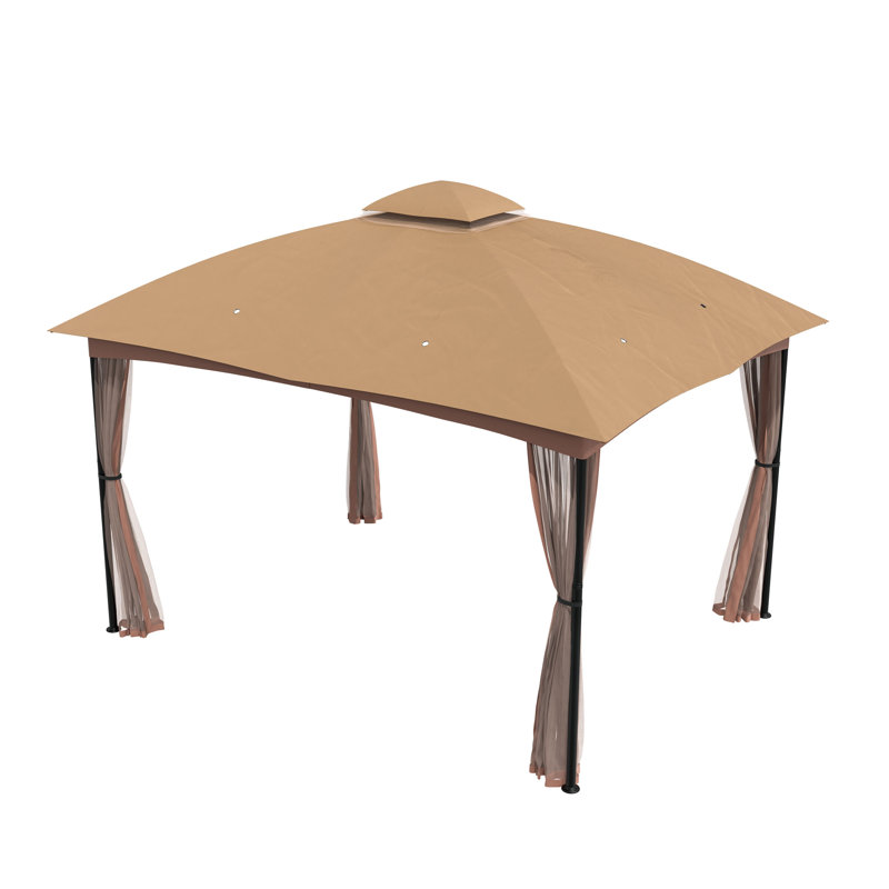 Samirol 10 pi. L 12 pi. D Pavillon de jardin en fer