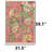 Tropical Aviary Chinoiserie Area Rug