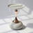 21" Metal Tray Top End Table With Mermaid Tail Base-415887741