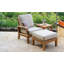 Monterey Teak Outdoor Ottoman-1357842175
