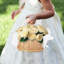 Panier de fleurs en osier