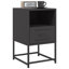 Angeliese 36cm W Steel Bedside Table-934719164