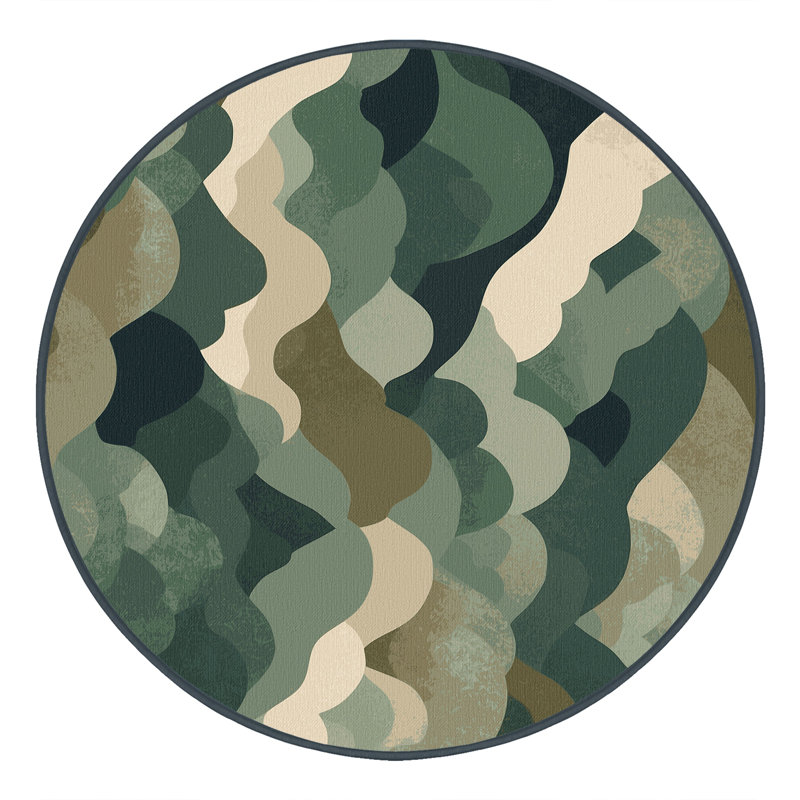Velvet Horizons Rug, Round 5'