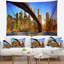 Paysage urbain de Manhattan avec tapisserie gratte-ciel-28499407