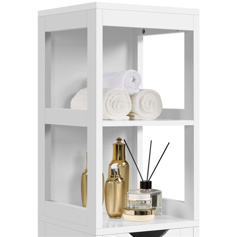Dastyn Freestanding Linen Cabinet