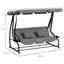3 Person Porch Swing with Canopy