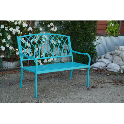 Banc de jardin en aluminium