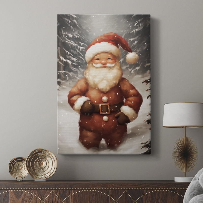 Art des Fêtes de Noël - série 2-douzième - galerie Cavas sur mesure, H 27 po x l 18 po