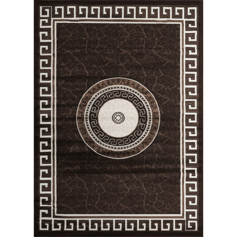 Nia Abstract Area Rug, Rectangle 80 x 150cm