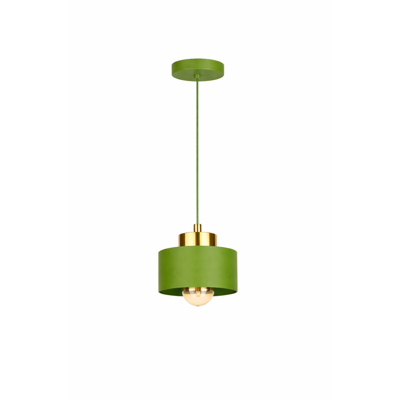 - Light Pendant, 12, Green/Gold, 1