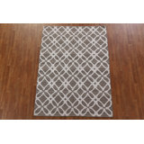 One-of-a-Kind 5'5" X 7'5" New Age Wool Area Rug in Beige