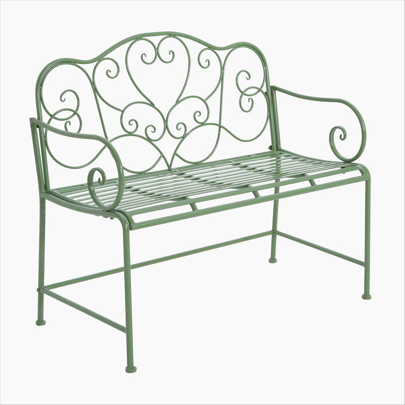 Banc de jardin extérieur - vert