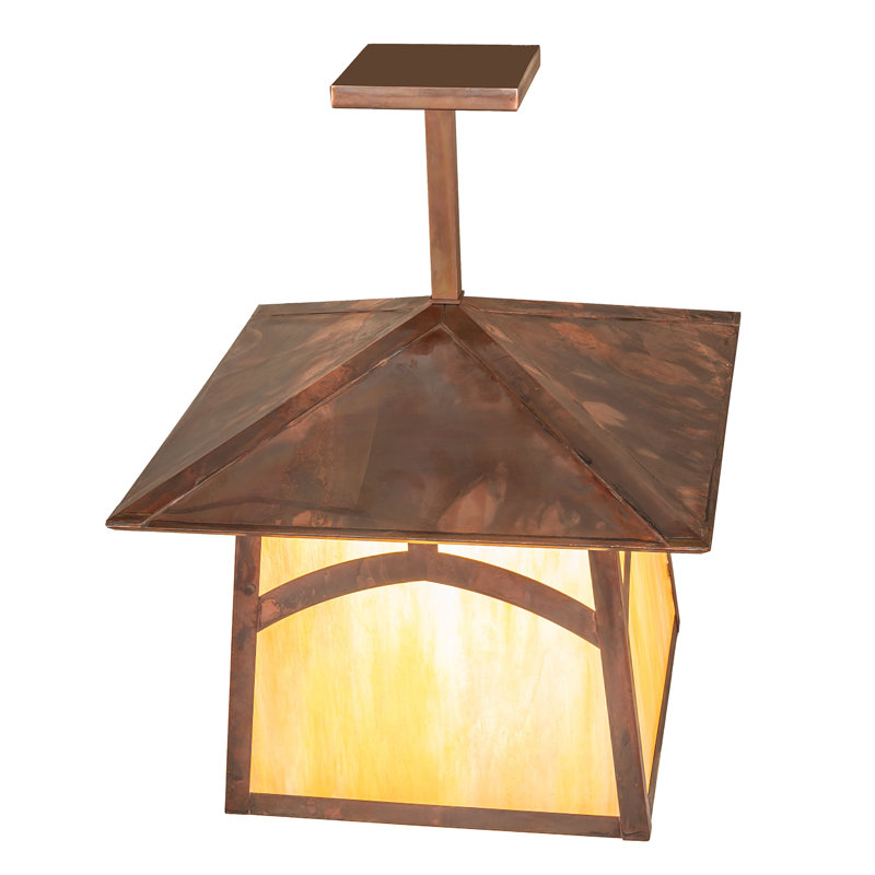 16" Square Stillwater Hill Top Pendant
