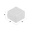 Pouf carré en laine de Nouvelle-Zélande-39903632