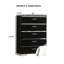 Commode 5 tiroirs Modern