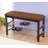 Metal Shoe Bench With Shelves