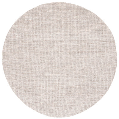 Eliesha Handmade Tufted Wool Ivory/Grey Area Rug